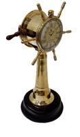 Télégraphe Nautique en Laiton Antique, Design Art Déco Vintage pour Salle des Moteurs, Décoration Maritime de Collection pour la Maison, Diwali