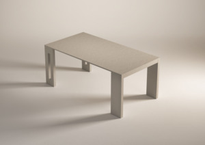 Mesa Consola Moderna Extensible Terraneo de Madera Gris, Ahorra Espacio, para Entrada o Sala de Estar, Fabricada en Italia, Elegante para la Cena - Product Image 2