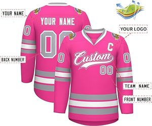 Customizable made sublimated hockey jersey practice jerseys league ice hockey jerseys - Product Image 3
