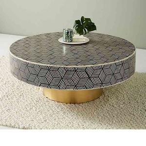 Taburete moderno con incrustaciones de hueso para uso doméstico y hotelero Taburetes de madera con incrustaciones fabricados en India por bHF CRAFTS al precio más barato - Product Image 4