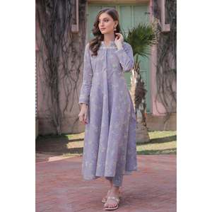 Ensemble de costume pour femme en tissu brodé SF-324 - Product Image 3