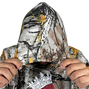 Fabricación OEM de Sudaderas con Capucha para Caza, Sudaderas con Capucha Personalizadas con Logotipo para Hombre, Sudaderas con Capucha Gruesas Lisas al por Mayor, Ropa Urbana de Gran Tamaño - Product Image 5