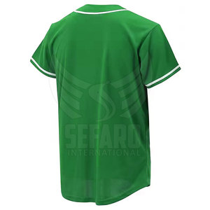 Maillots de baseball de dernière génération, fabrication en gros par une usine spécialisée, pour adultes. - Product Image 3