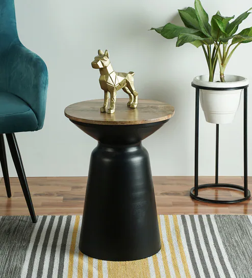 Customized Size Factory Direct Sales Office Sofa Side Table Small Luxury Coffee Table Mini Table Iron Mesa Auxiliar Mesa