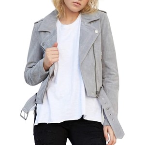 Veste en cuir en peau de mouton de haute qualité pour femmes doublure en nylon léger rempli de coton disponible au Pakistan prix de gros - Product Image 6