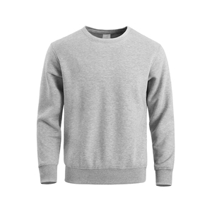 Pull Oem de haute qualité en coton à col rond uni, sweat à capuche personnalisé, sweat-shirt à col rond - Product Image 1