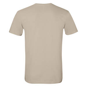 Ropa de hombre de alta calidad, camiseta en blanco personalizada de Moq bajo con su propio logotipo, camiseta de manga corta con cuello redondo - Product Image 6