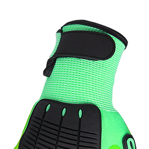 Gants en cuir anti-vibration TPR du meilleur fournisseur Gants en cuir TPR anti-impact avec logo privé Derniers gants en cuir TPR à vendre - Product Image 6