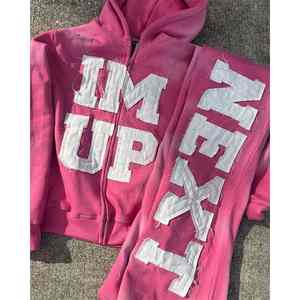 Calidad Premium superventas hombres invierno Casual ecológico 100% algodón sudor trajes Color sólido transpirable cómodo - Product Image 3