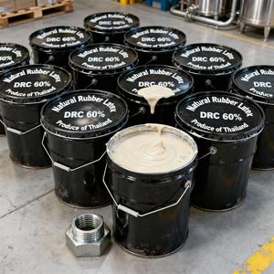 Latex de caoutchouc naturel HAL haute performance 60% pour articles en caoutchouc trempé, gants médicaux et produits industriels - Product Image 3