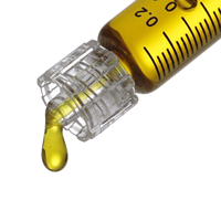 Seringue Luer Lock 1 ml en verre borosilicate résistant à la chaleur, finition mate pour laboratoire |   Utiliser avec des liquides, des colles, des huiles, de l'encre |   Qualité supérieure