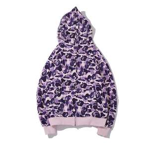 Sudadera con Capucha y Cremallera de Primera Calidad, Estilo Urbano, Tejido Francés de Algodón Grueso con Estampado por Sublimación, 500 GSM, para Hombre, Fabricante OEM - Product Image 5