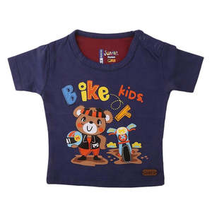 Camiseta para Bebé Recién Nacido - Azul Marino - Product Image 1