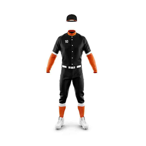 Uniforme de béisbol personalizado para equipo, transpirable, que absorbe la humedad, camiseta y pantalones deportivos para uniforme de béisbol unisex. - Product Image 2