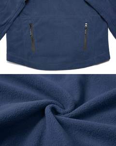 Poches à rabat sur le devant Veste polaire tactique pour hommes Randonnée snowboard trekking brodé Streetwear Veste d'extérieur Fermeture éclair - Product Image 6