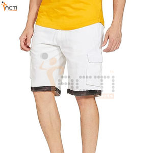 Pantalones cortos de sublimación para hombre, pantalones cortos personalizados de Fight Gear para entrenamiento de hombres con bolsillos, pantalones cortos de sublimación personalizados - Product Image 3