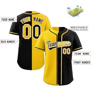 Direct Factory Sale Custom High Quality Baseball <b>Jersey</b> Breathable New Design OEM Service Available - Product Image 6