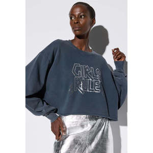 Sudadera Corta con Cuello Redondo - Product Image 3