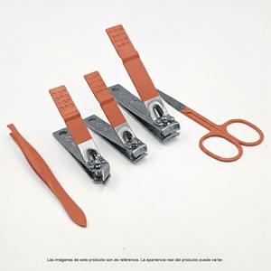 Set de Manicura Profesional de 12 Piezas, Kit Completo de Cuidado de Uñas, Estuche Portátil de Acero Inoxidable - Product Image 1