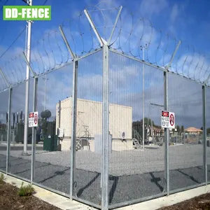 机场工业商业住宅基础设施用地反爬安全清晰视野监狱铁丝网