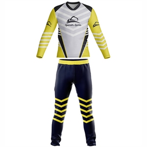 Uniforme de Cricket 100% Poliéster con Diseño de Impresión Digital, Opción de Talla Grande, Secado Rápido y Duradero, Ropa Deportiva de Alta Calidad - Product Image 1