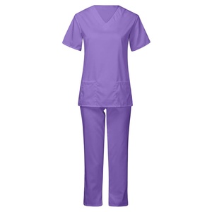 2025 servicios OEM Personalizados Vestido de manga corta de enfermera uniforme médico de moda para mujer uniformes de Hospital - Product Image 1