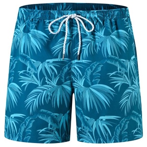 2022 Wholesale Custom Logo <b>Mens</b> Unisex Quick Dry Beach Shorts High Quality Printed Swim <b>Trunks</b> Mesh Lining Breathable Design <b>Men</b> - Product Image 2