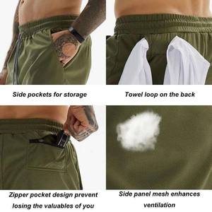 Pantalones Cortos Deportivos de Compresión para Hombre, Ropa Deportiva, Ropa Deportiva Atlética, Ropa Deportiva para Gimnasio, Ropa Deportiva para Hombre - Product Image 5