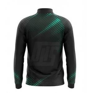 เสื้อแจ็คเก็ตซับลิเมชั่นแบบซิปครึ่งตัวสำหรับผู้ชาย สวมใส่สบาย ประสิทธิภาพสูง เหมาะสำหรับออกกำลังกายและฝึกซ้อม - Product Image 2