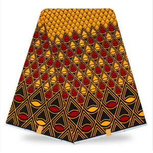 Подгонянная африканская восковая печать Kitenge Анкара и <span class=keywords><strong>Java</strong></span> стиль хлопчатобумажная ткань приятная ткань с принтом Анкара - Product Image 5