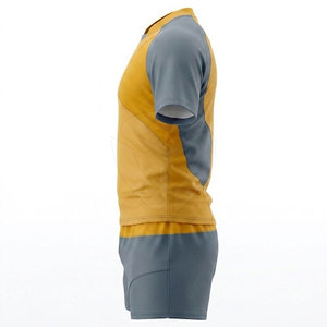 Conjunto de Uniforme de Rugby Premium, Tela Resistente, Ajuste Cómodo, Diseño Transpirable, Ideal para Partidos de Equipo y Entrenamientos - Product Image 4