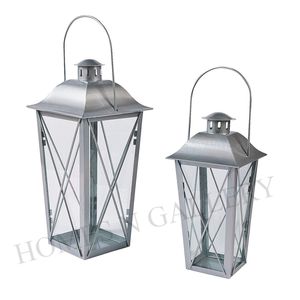 Luxury New Year Christmas Wedding Decorative Stainless Steel Iron Candle Holder <b>Lantern</b> <b>Lamps</b> Home Decoration Centerpieces Box - Product Image 5