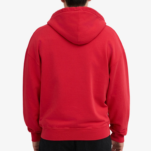 เสื้อฮู้ดโอเวอร์ไซส์พิมพ์ลายแบบกำหนดเองพร้อมกระเป๋าด้านหน้าและเชือกผูกแบบปรับได้มีหลายสีและขนาดสำหรับการสั่งซื้อจำนวนมาก - Product Image 6