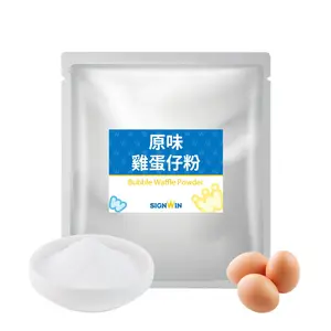 Polvere di cialda di uova semplici aromatizzate per alimenti tradizionali