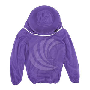 Chaqueta de Apicultura Protectora Ventilada Morada al por Mayor para Hombres y Mujeres para la Caza de Abejas - Product Image 1