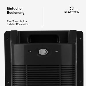 Déshumidificateur domestique 700 ml par jour, sécheur d'air portable à compresseur avec drainage continu, noir - Product Image 6