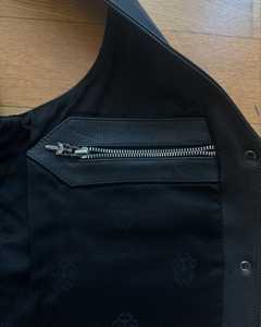 Fermeture à glissière gilet en cuir vestes moto véritable peau de vache Outback Biker Pakistan fait élégant gilet en cuir respirant - Product Image 3