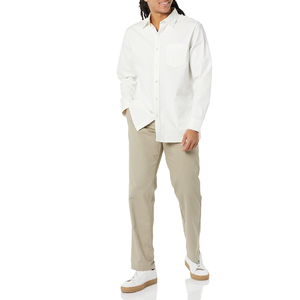 Chino ผ้าฝ้ายพรีเมี่ยมแบบบางสำหรับผู้ชายผลิตอย่างเชี่ยวชาญในบังคลาเทศเพื่อสไตล์และความสะดวกสบาย - Product Image 4
