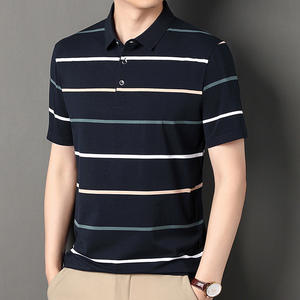 OEM logotipo personalizado bordado impreso diseño de negocios Slim Fit y solapa de alta gama de diseño de alta calidad de contador camisas de polo - Product Image 4