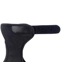 Gants de tir à l'arc pour adultes, demi-doigts, en cuir, antidérapants, légers, respirants, coupe-vent, avec fermeture auto-agrippante