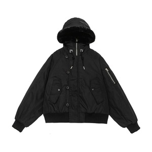 Chaqueta Parka de Invierno para Hombre, Gruesa, Forrada de Felpa, con Capucha Cálida y Cuello de Piel Sintética, Estilo Urbano - Product Image 4