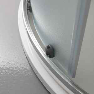 Box Doccia Semicircolare Genoa 90x90 cm con Porte in Vetro Satinato da 6 mm - Product Image 4