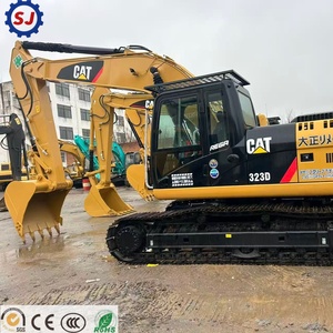 Excavadora Usada CAT323D de 23 Toneladas con Certificación CE, Excavadora de Orugas Caterpillar con Sistema Hidráulico Original, Gran Oferta para Excavación Minera - Product Image 1
