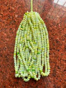 Cuentas de ópalo verde Pista, cuentas de piedras preciosas AAA Rondelle, fabricación de joyas, cuentas de piedras preciosas para collar, pulsera, regalo para ella - Product Image 4