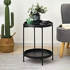 Mesa auxiliar de metal minimalista moderna más vendida para sala de estar y dormitorio disponible en cantidad al por mayor de La India - Product Image 3
