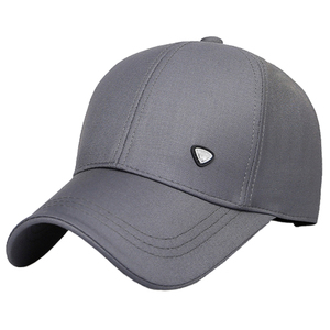 Casquette de baseball personnalisée en sergé de coton respirant et imperméable pour homme, avec sangle réglable, style brodé, logo, golf, quatre saisons, unie - Product Image 4