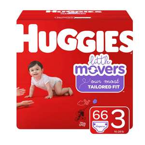 Pañales Huggies Little Movers Baby, Tamaño 3, 68 Ct (Seleccione para más opciones) - Product Image 4