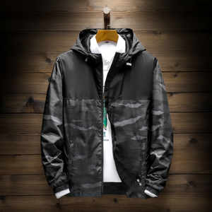 High Quality Outdoor <b>Hiking</b>, Fishing, Soft Shell Waterproof Windbreaker Jacket, Men's Breathable Men's Jacket - Product Image 2