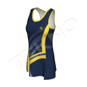 Transpirable secado rápido señoras Netball vestido uniforme sublimación impresión al por mayor - Product Image 2
