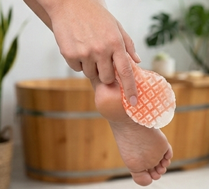 Raspador de Talones de Sal Rosa del Himalaya Natural, Lima para Pies, Removedor de Callos para Pedicura, Exfoliante de Piel Muerta, Herramienta de Bienestar y Spa - Product Image 4